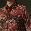 Firdara - Mandalas Kemeja Batik Pria Premium Lengan Panjang - Mandalas