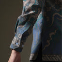 Fireblu - Mandalas Kemeja Batik Pria Premium Lengan Panjang - Mandalas