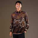 Firelac - Mandalas Kemeja Batik Pria Premium Lengan Panjang - Mandalas