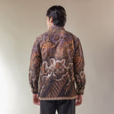Firelac - Mandalas Premium Men's Long Sleeve Batik Shirt - Mandalas