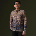 Firening - Mandalas Kemeja Batik Pria Premium Lengan Panjang - Mandalas