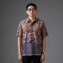 Firening - Mandalas Kemeja Batik Pria Premium Lengan Pendek - Mandalas