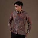 Firiyal - Mandalas Kemeja Batik Pria Premium Lengan Panjang - Mandalas