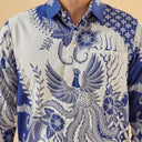 Fowel - Mandalas Kemeja Batik Pria Premium Lengan Panjang - Mandalas