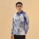 Fowel - Mandalas Kemeja Batik Pria Premium Lengan Panjang - Mandalas
