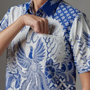 Fowel - Mandalas Kemeja Batik Pria Premium Lengan Pendek - Mandalas