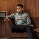 Galantis - Mandalas Kemeja Batik Pria Premium Lengan Panjang - Mandalas