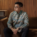 Galantis - Mandalas Kemeja Batik Pria Premium Lengan Panjang - Mandalas