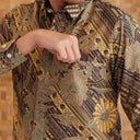 Galenbu - Mandalas Kemeja Batik Pria Premium Lengan Panjang - Mandalas