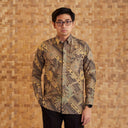 Galenbu - Mandalas Kemeja Batik Pria Premium Lengan Panjang - Mandalas