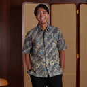 Galeru - Mandalas Kemeja Batik Pria Premium Lengan Pendek - Mandalas