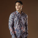 Gantabu - Mandalas Kemeja Batik Pria Premium Lengan Panjang - Mandalas