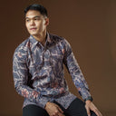 Gantabu - Mandalas Kemeja Batik Pria Premium Lengan Panjang - Mandalas