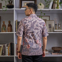 Gantabu - Mandalas Kemeja Batik Pria Premium Lengan Pendek - Mandalas