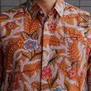 Gantamas - Mandalas Kemeja Batik Pria Premium Lengan Pendek - Mandalas