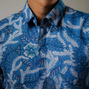 Gantari - Mandalas Kemeja Batik Pria Premium Lengan Pendek - Mandalas