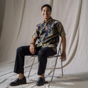 Garajo - Mandalas Kemeja Batik Pria Premium Lengan Pendek - Mandalas