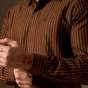 Garisan - Mandalas Premium Men’s Long Sleeve Batik Shirt - Mandalas
