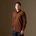 Garisan - Mandalas Premium Men’s Long Sleeve Batik Shirt - Mandalas