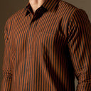 Garisan - Mandalas Premium Men’s Long Sleeve Batik Shirt - Mandalas