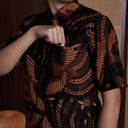 Garudian - Mandalas Kemeja Batik Pria Premium Lengan Pendek - Mandalas