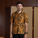 Garumas - Mandalas Kemeja Batik Pria Premium Lengan Pendek - Mandalas