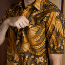 Garumas - Mandalas Kemeja Batik Pria Premium Lengan Pendek - Mandalas