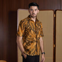 Garumas - Mandalas Kemeja Batik Pria Premium Lengan Pendek - Mandalas