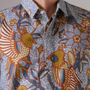 Gayablu - Mandalas Kemeja Batik Pria Premium Lengan Panjang - Mandalas