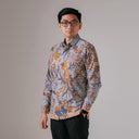 Gayablu - Mandalas Kemeja Batik Pria Premium Lengan Panjang - Mandalas