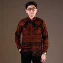 Geranium - Mandalas Kemeja Batik Pria Premium Lengan Panjang - Mandalas
