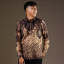 Geson - Mandalas Kemeja Batik Pria Premium Lengan Panjang - Mandalas