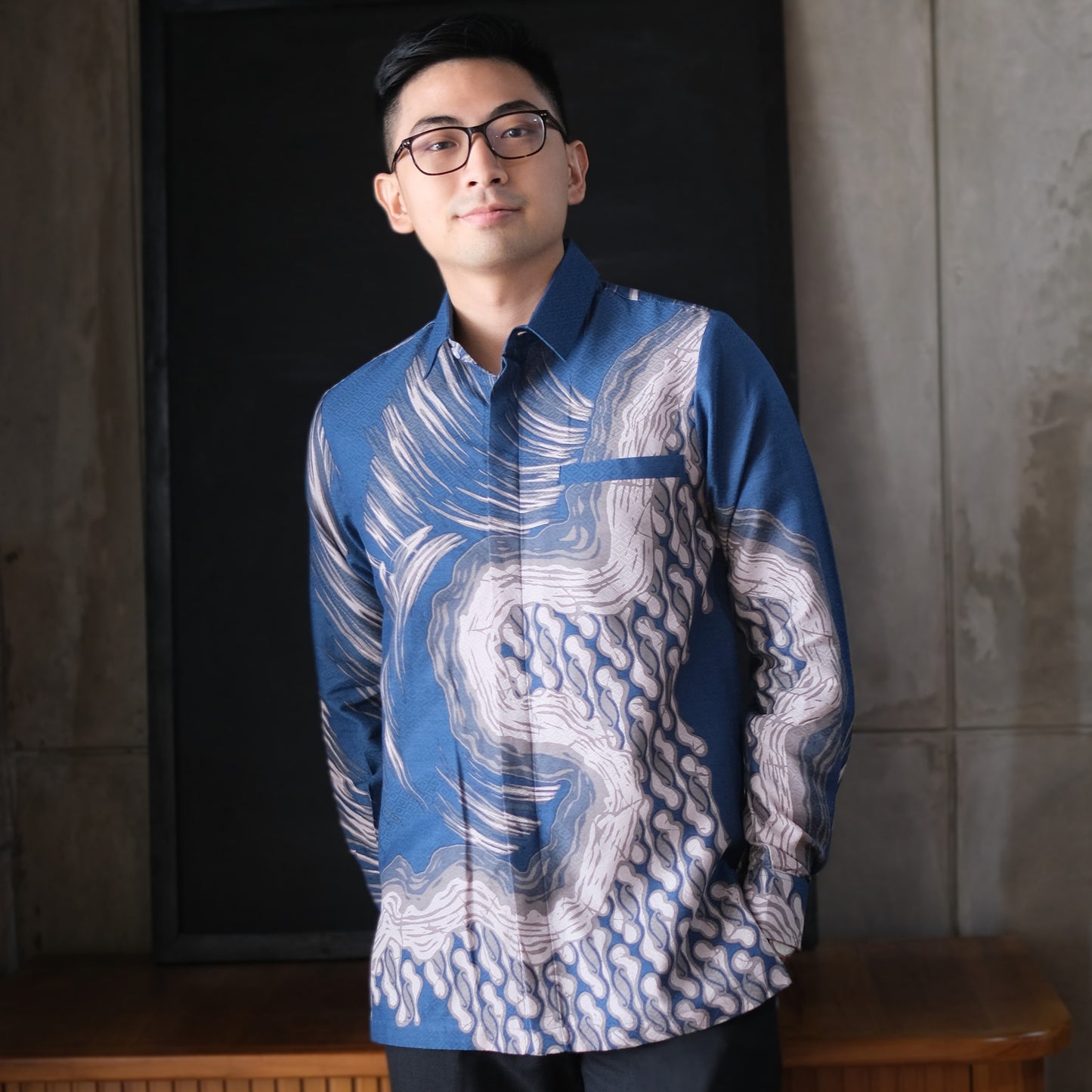 Danavi - Mandalas Kemeja Batik Pria Premium Lengan Panjang