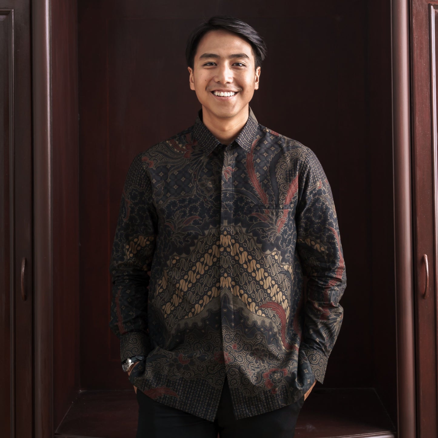 Renaka - Mandalas Kemeja Batik Pria Premium Lengan Panjang