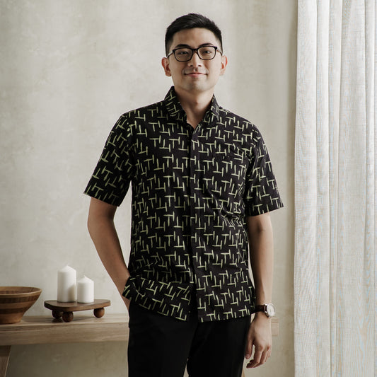 Tergi - Mandalas Kemeja Batik Pria Premium Lengan Pendek