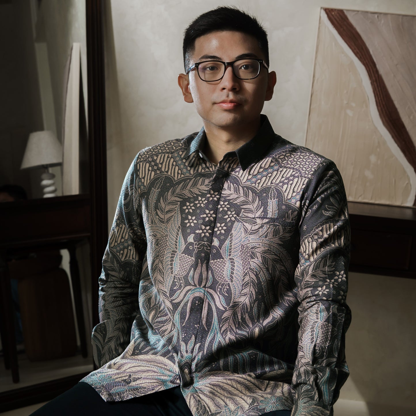 Matera - Mandalas Kemeja Batik Pria Premium Lengan Panjang