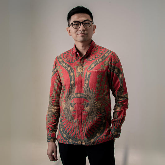 Madara - Mandalas Kemeja Batik Pria Premium Lengan Panjang