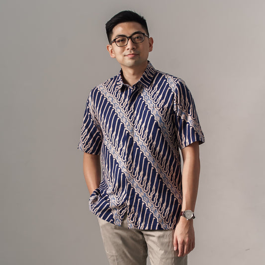 Pararu - Mandalas Kemeja Batik Pria Premium Lengan Pendek