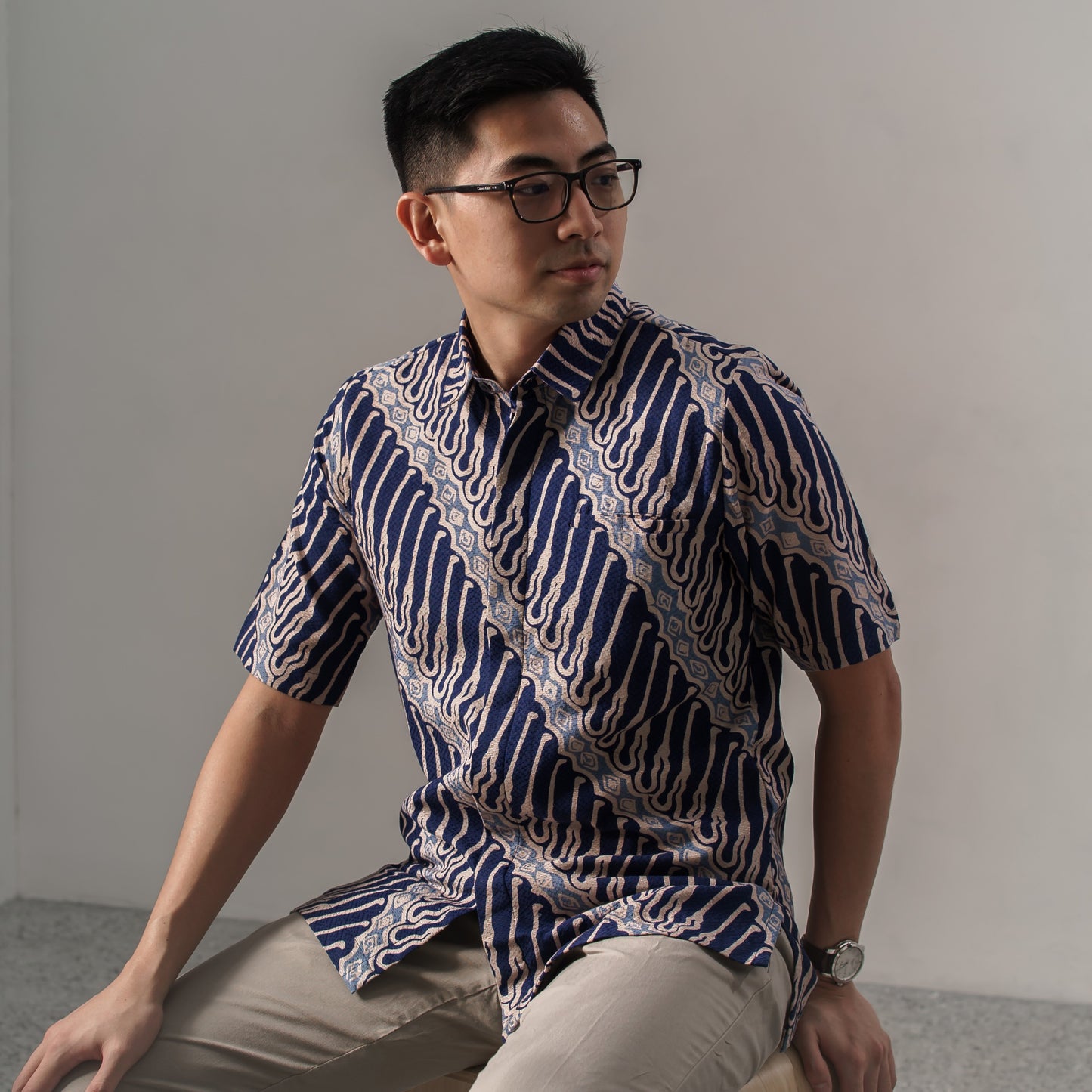 Pararu - Mandalas Kemeja Batik Pria Premium Lengan Pendek