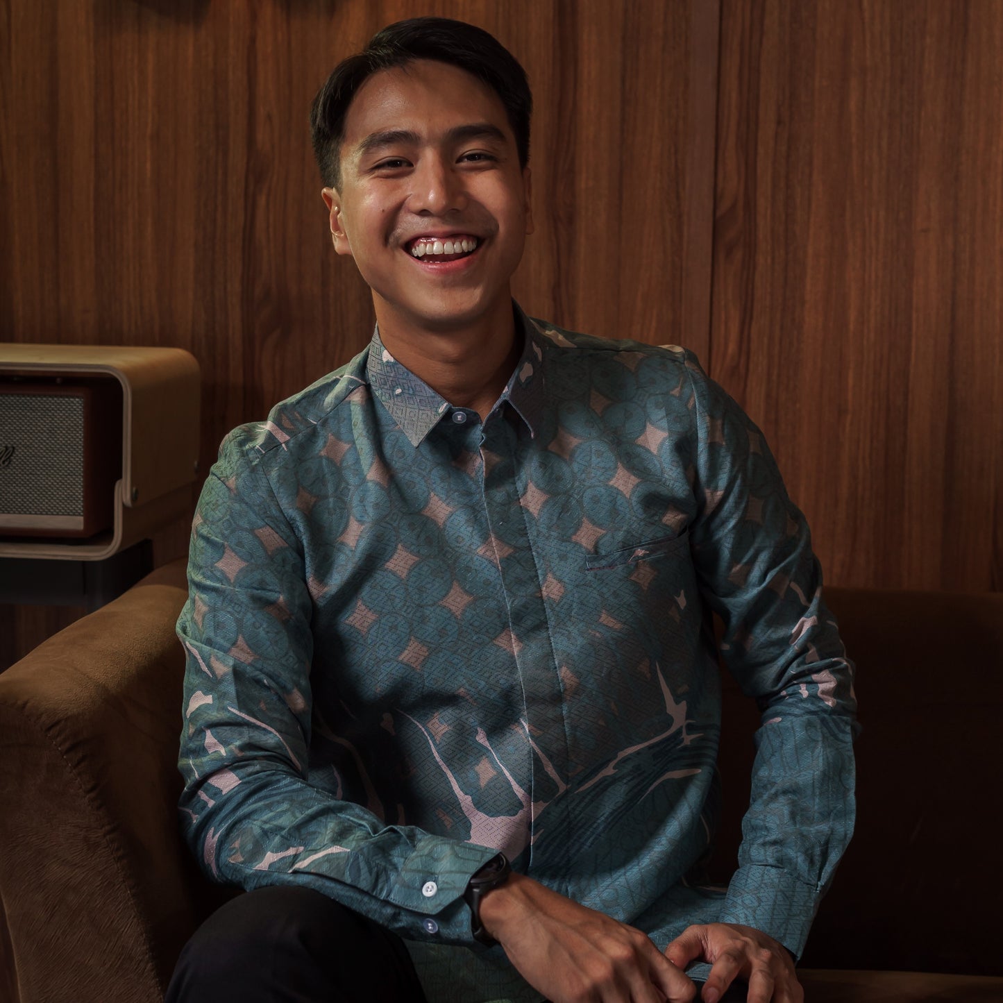 Deltaru - Mandalas Kemeja Batik Pria Premium Lengan Panjang