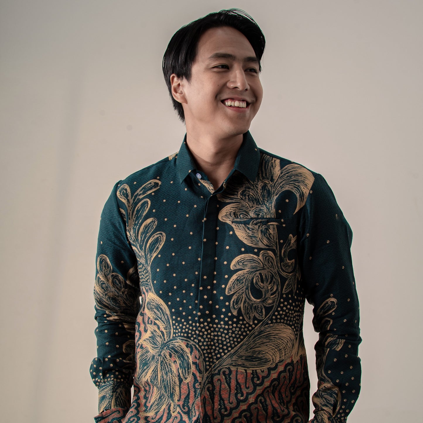 Ravagal - Mandalas Kemeja Batik Pria Premium Lengan Panjang