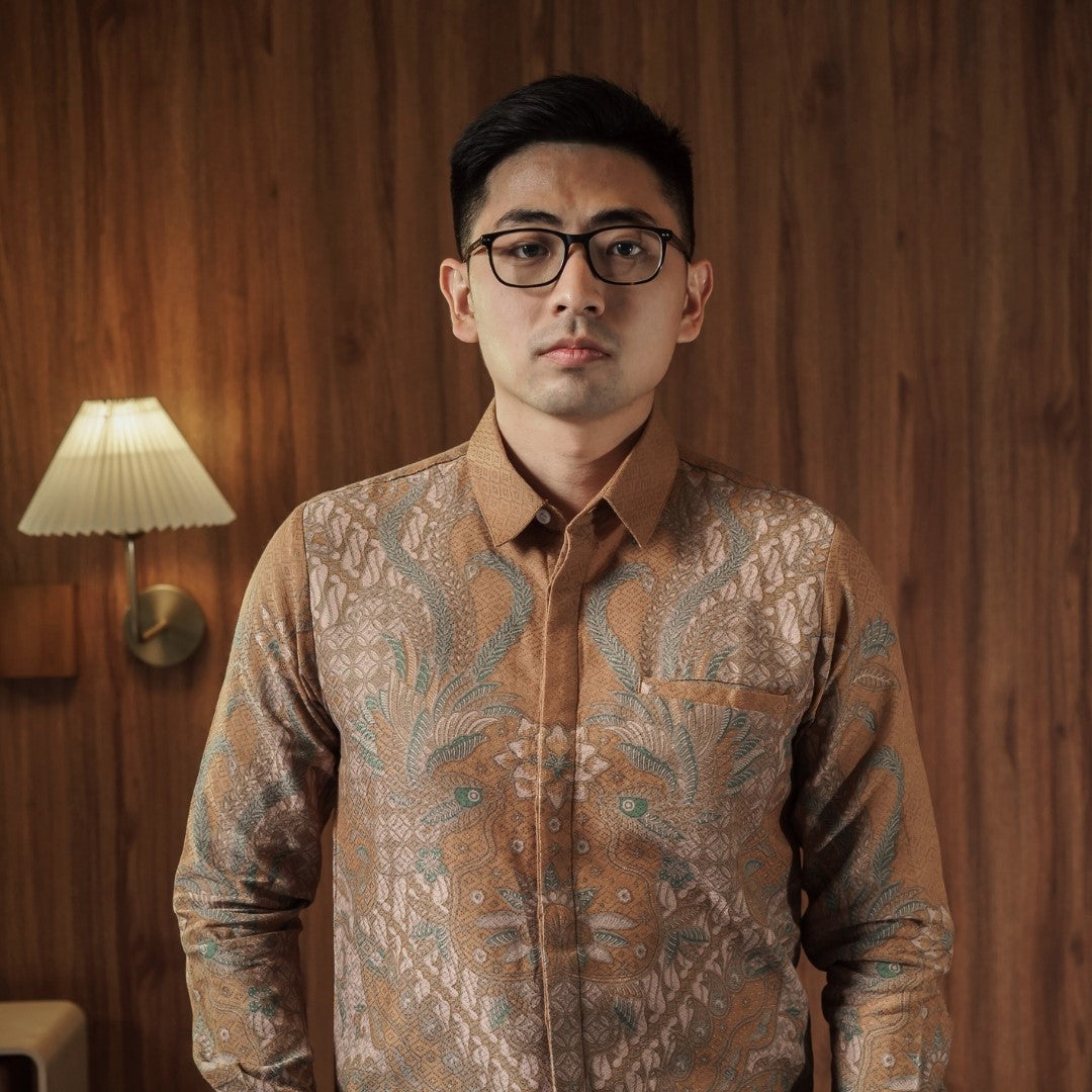 Verajal - Mandalas Kemeja Batik Pria Premium Lengan Panjang