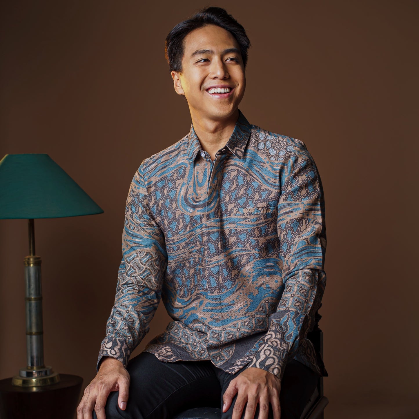 Kanvaru - Mandalas Kemeja Batik Pria Premium Lengan Panjang