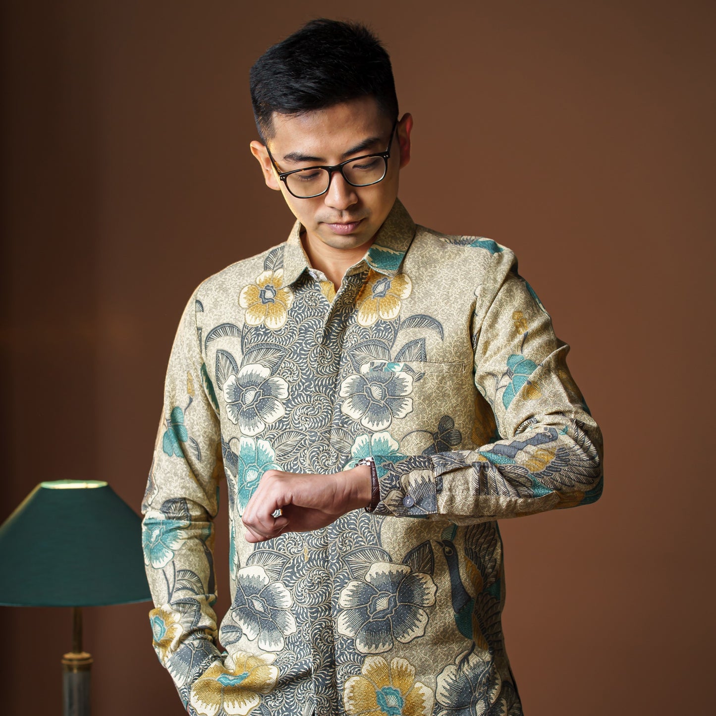 Anyelir - Mandalas Kemeja Batik Pria Premium Lengan Panjang