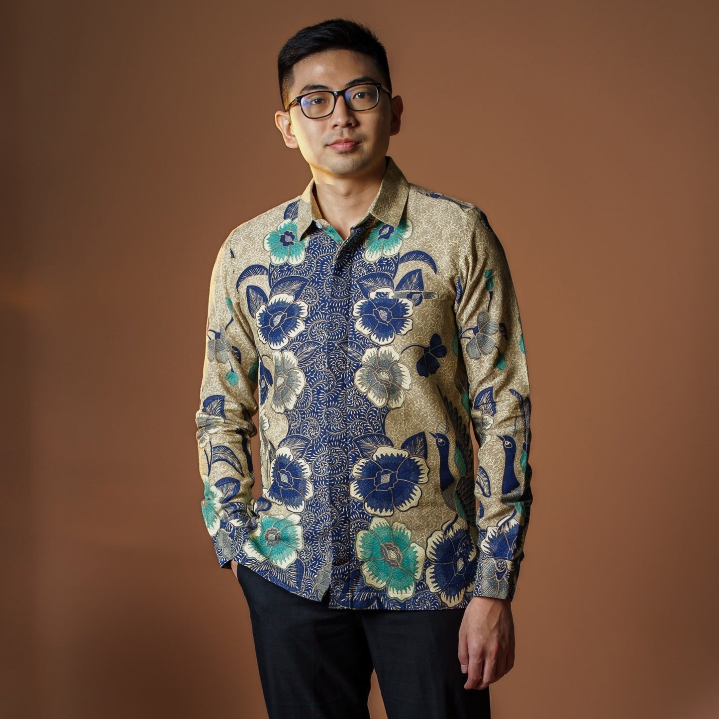 Artera - Mandalas Kemeja Batik Pria Premium Lengan Panjang