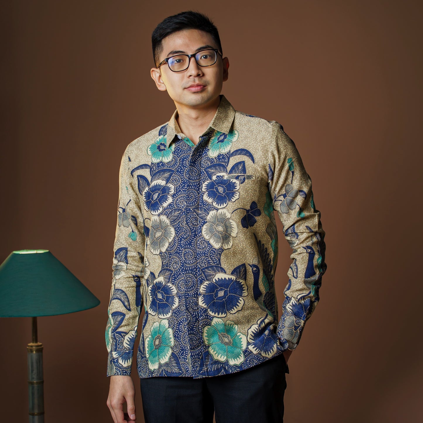 Artera - Mandalas Kemeja Batik Pria Premium Lengan Panjang