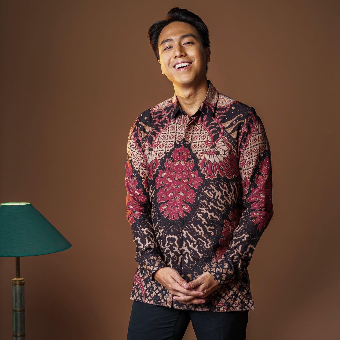 Rodmor - Mandalas Kemeja Batik Pria Premium Lengan Panjang