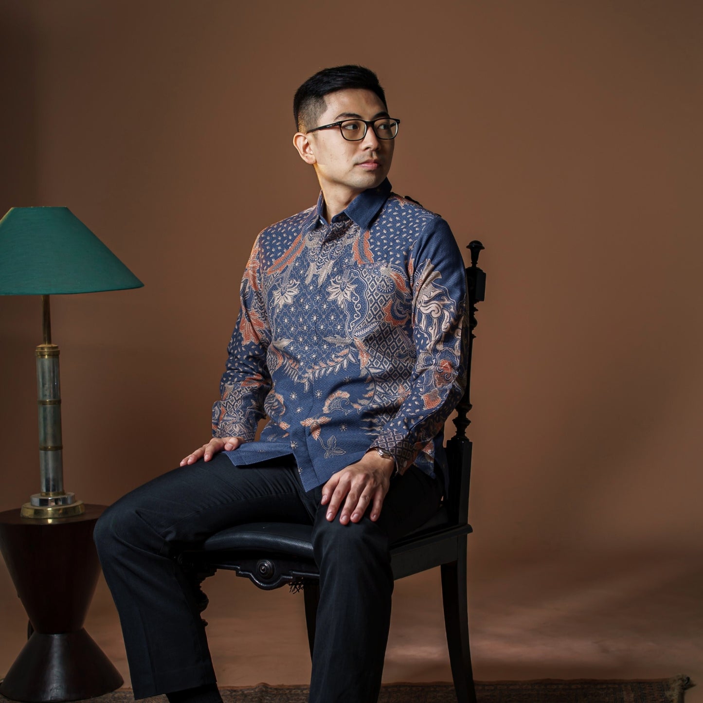 Darsaru - Mandalas Kemeja Batik Pria Premium Lengan Panjang