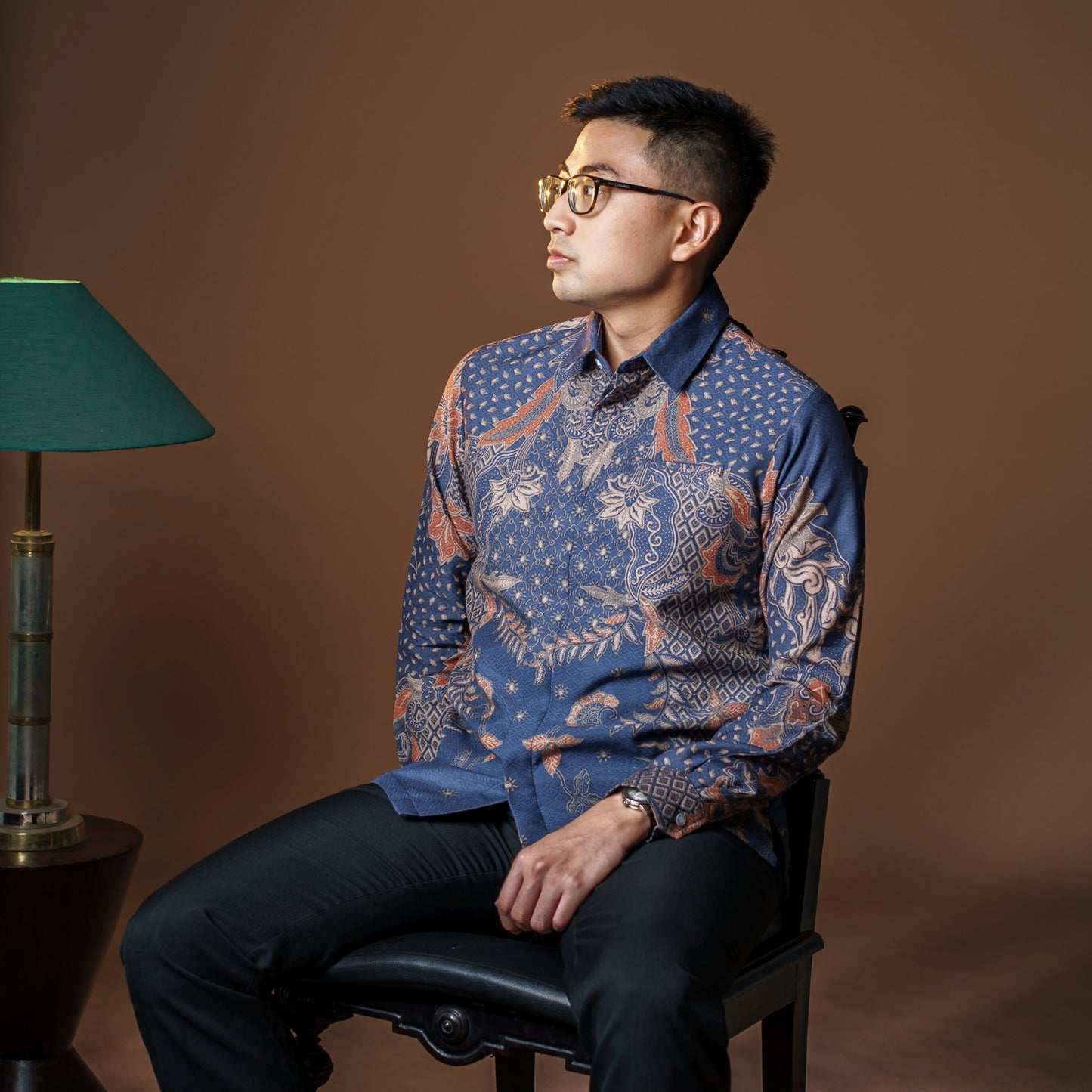 Darsaru - Mandalas Kemeja Batik Pria Premium Lengan Panjang