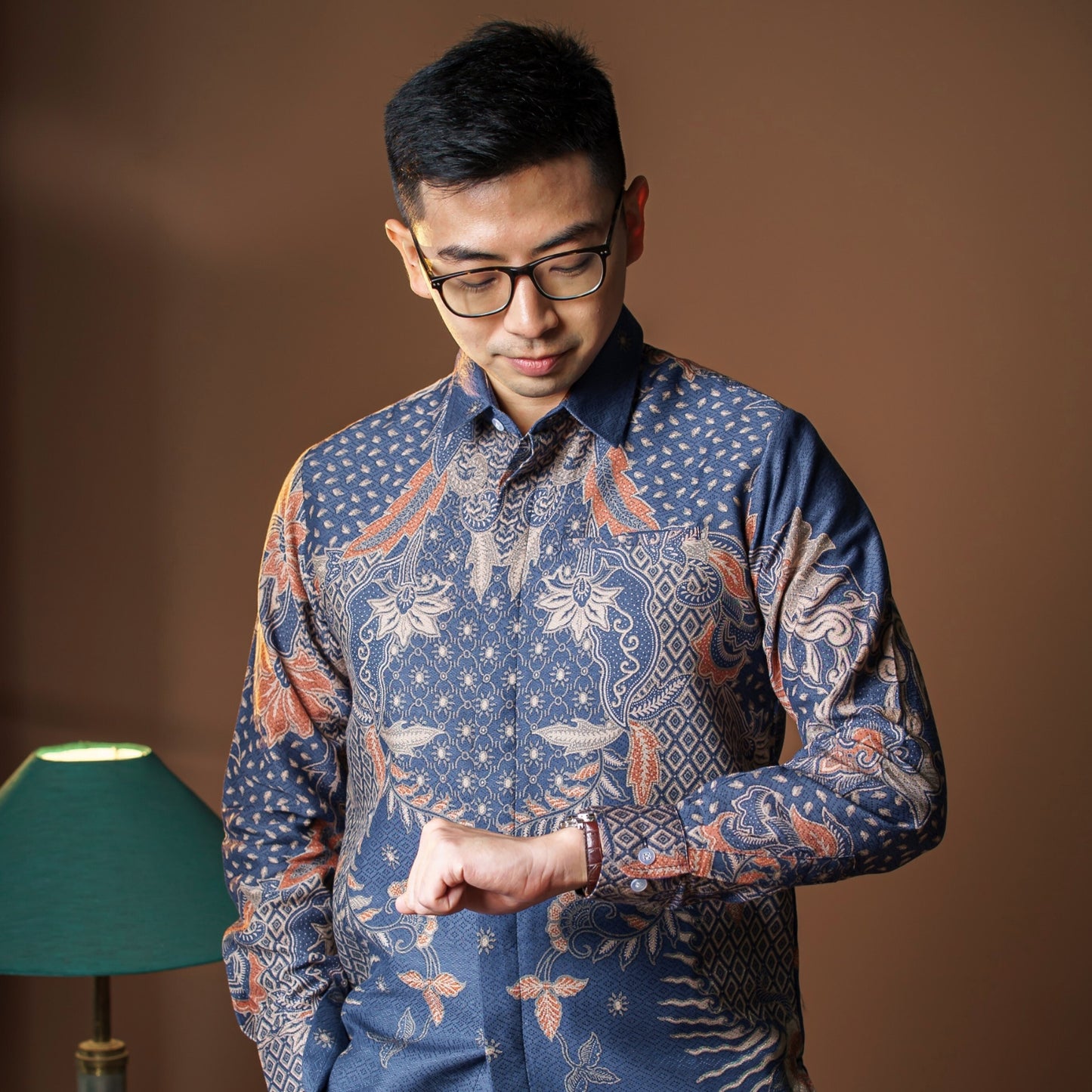 Darsaru - Mandalas Kemeja Batik Pria Premium Lengan Panjang